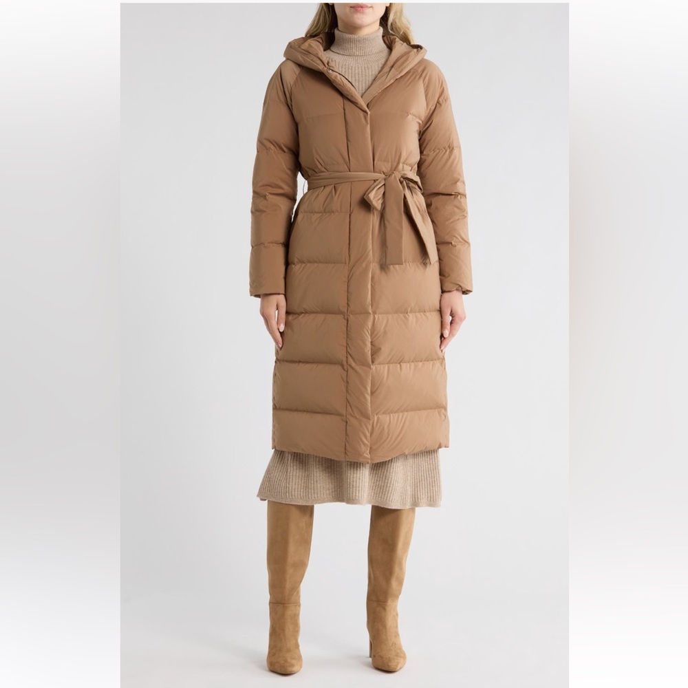 Theory True Hooded Down Coat